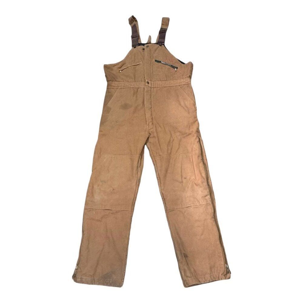 Key Imperial Work Construction Tan Cotton LL Overalls with Polyester Lining READ